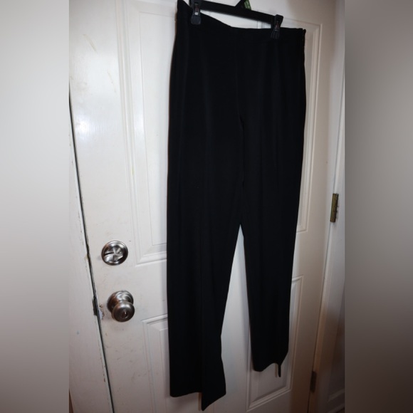 WHITE HOUSE BLACK MARKET black dress slacks SIZE 8R - Picture 2 of 3